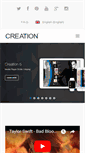 Mobile Screenshot of creation.com.es